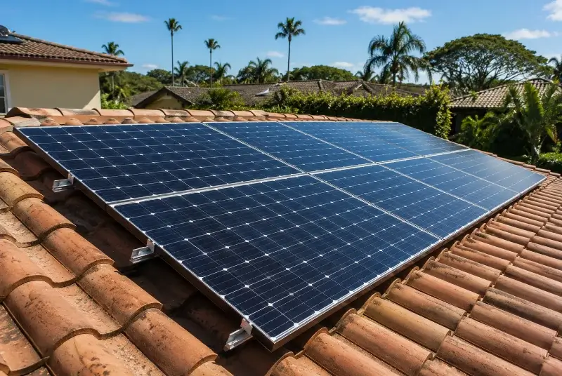 Installation de panneaux solaires à Étaules